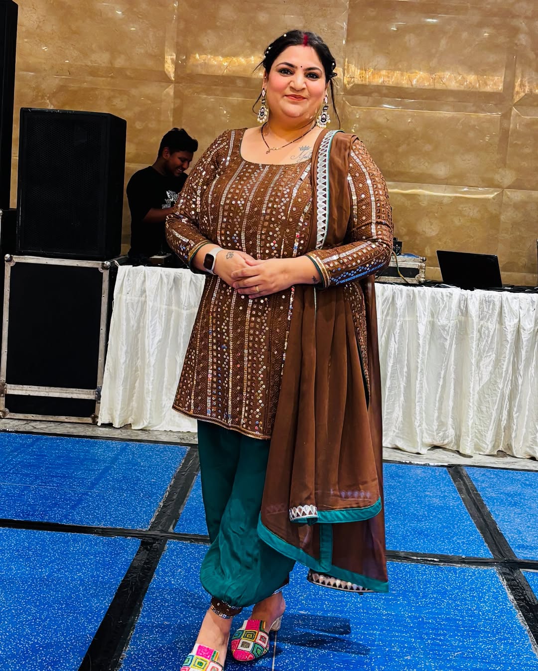 Mirrorwork Patiala Suit Set