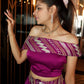 Regal Gleam Off-Shoulder Jumpsuit