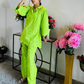 Lime Luxe Eyelet Co-ord Set