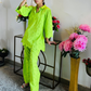 Lime Luxe Eyelet Co-ord Set