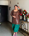 Mirrorwork Patiala Suit Set