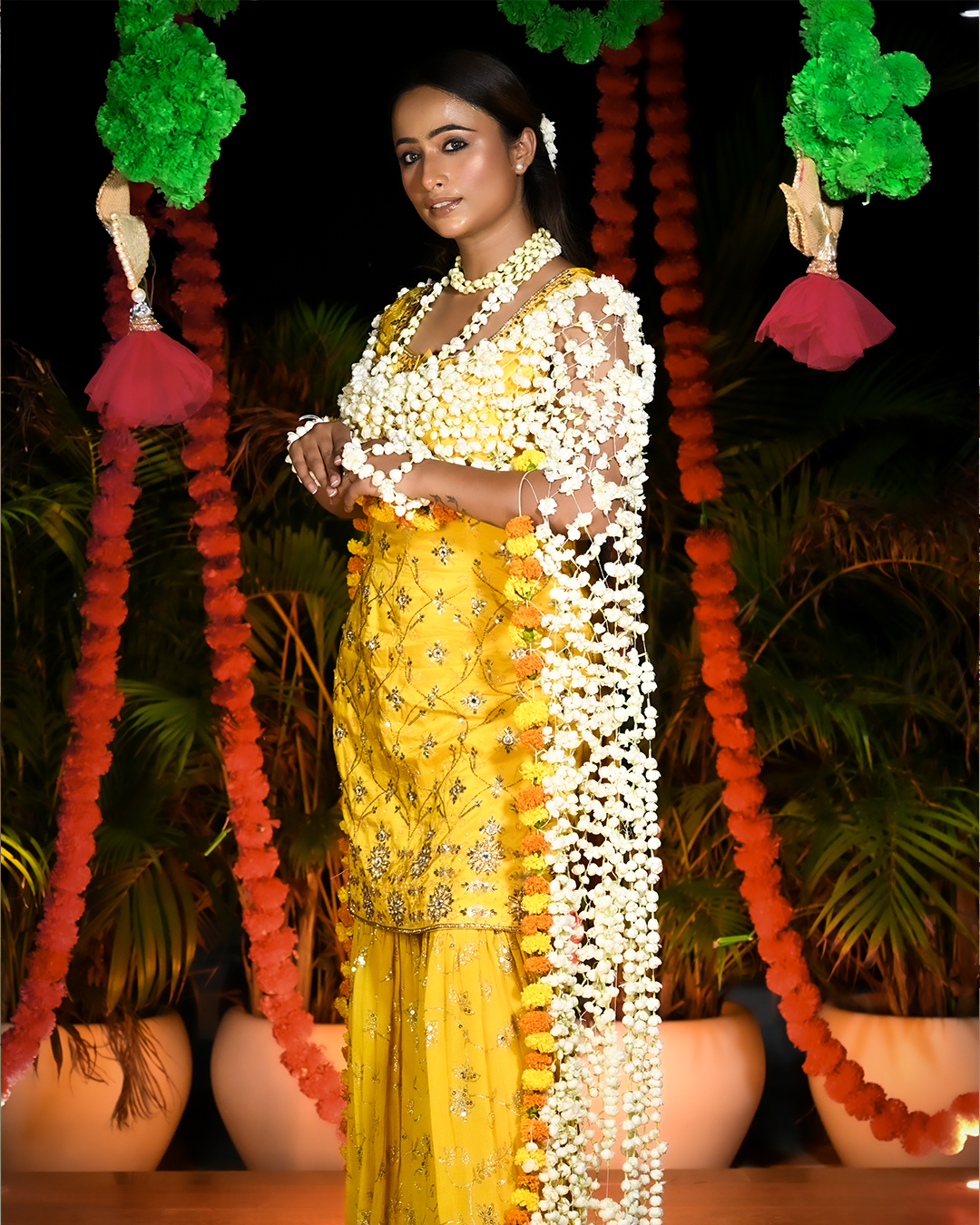 Marigold Suit for Haldi