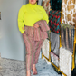 Vivid Stripes Co-ord Set – Neon Pop Edition