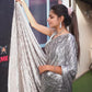 Chandrika Metallic Lycra Saree